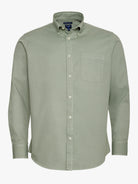 GREEN REGULAR FIT MR SHIRT. BLUE
