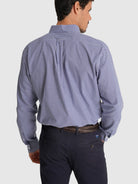 CAMISA MR AZUL MANGA LARGA REGULAR FIT. AZUL