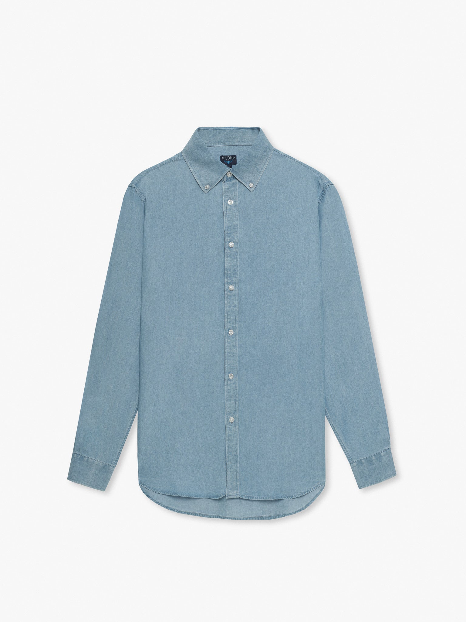 CAMISA VERDE MANGA COMPRIDA REGULAR FIT MR. BLUE