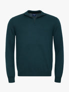 PULLOVER FINO AZUL MANGA COMPRIDA REGULAR FIT MR. BLUE