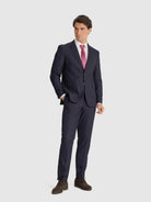 TRAJE AZUL MANGA LARGA REGULAR FIT MR. AZUL