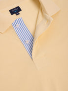 YELLOW POLO SHORT SLEEVE REGULAR FIT MR. BLUE