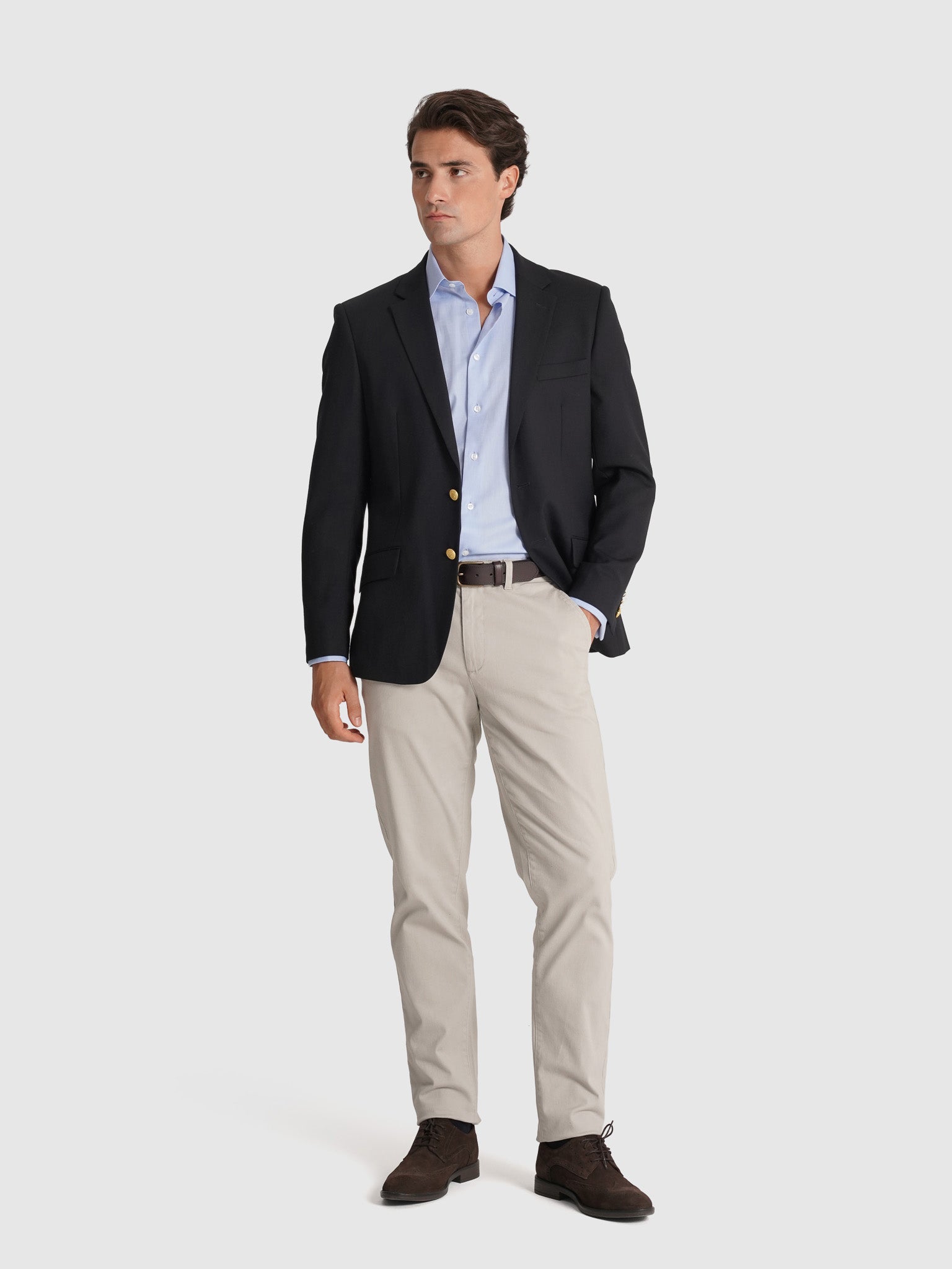 Blazer Azul Regular Fit Mr. Blue