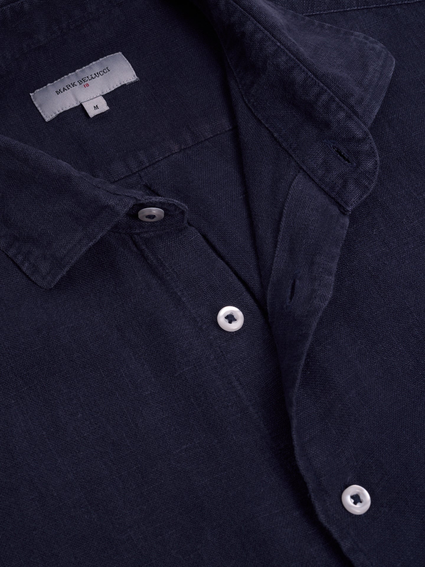 CAMISA SASTRERÍA MANGA LARGA AZUL MARK BELLUCCI