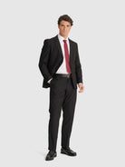 TRAJE NEGRO MANGA LARGA REGULAR FIT MR. AZUL