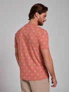 PINK COTTON T-SHIRT SHORT SLEEVE REGULAR FIT MR. BLUE