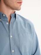 CAMISA MR AZUL REGULAR FIT. AZUL