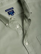 GREEN REGULAR FIT MR SHIRT. BLUE