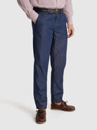 CALÇAS GANGA AZUIS REGULAR FIT MR. BLUE