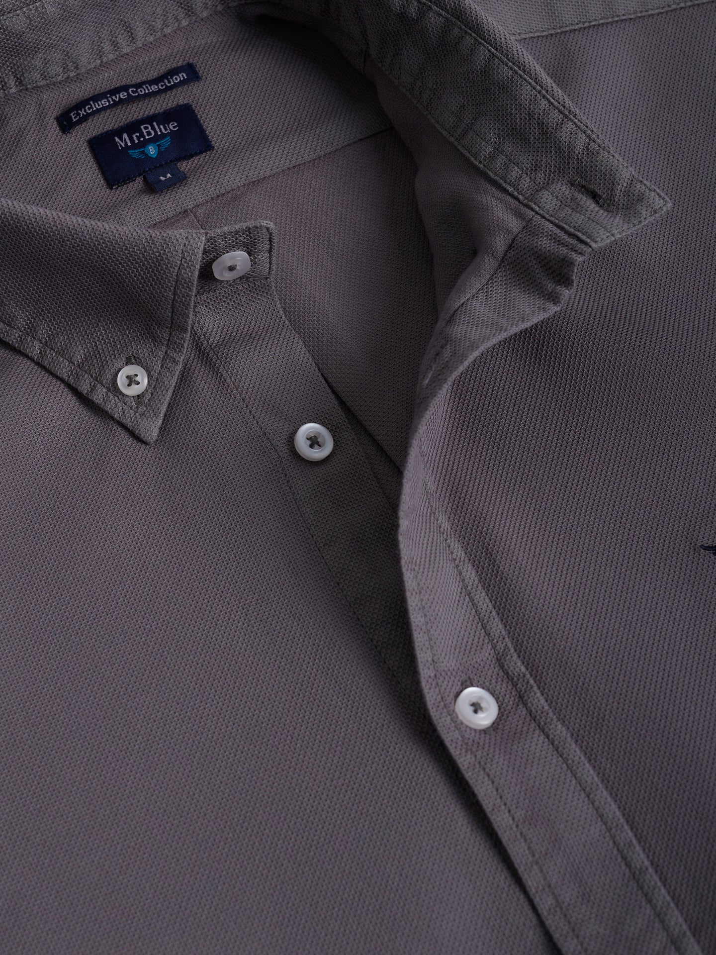 CAMISA MR AZUL REGULAR FIT. AZUL