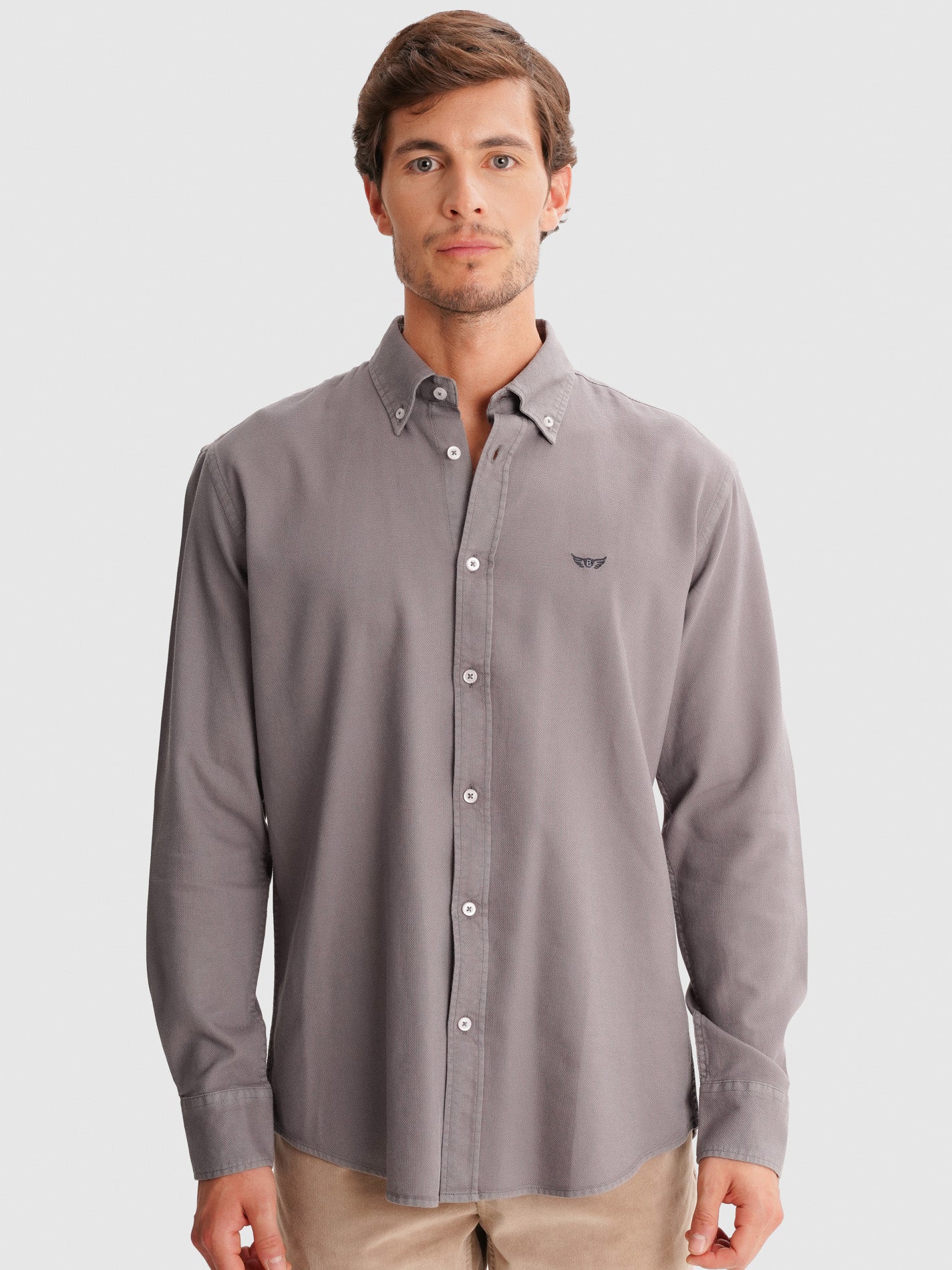 CAMISA MR AZUL REGULAR FIT. AZUL