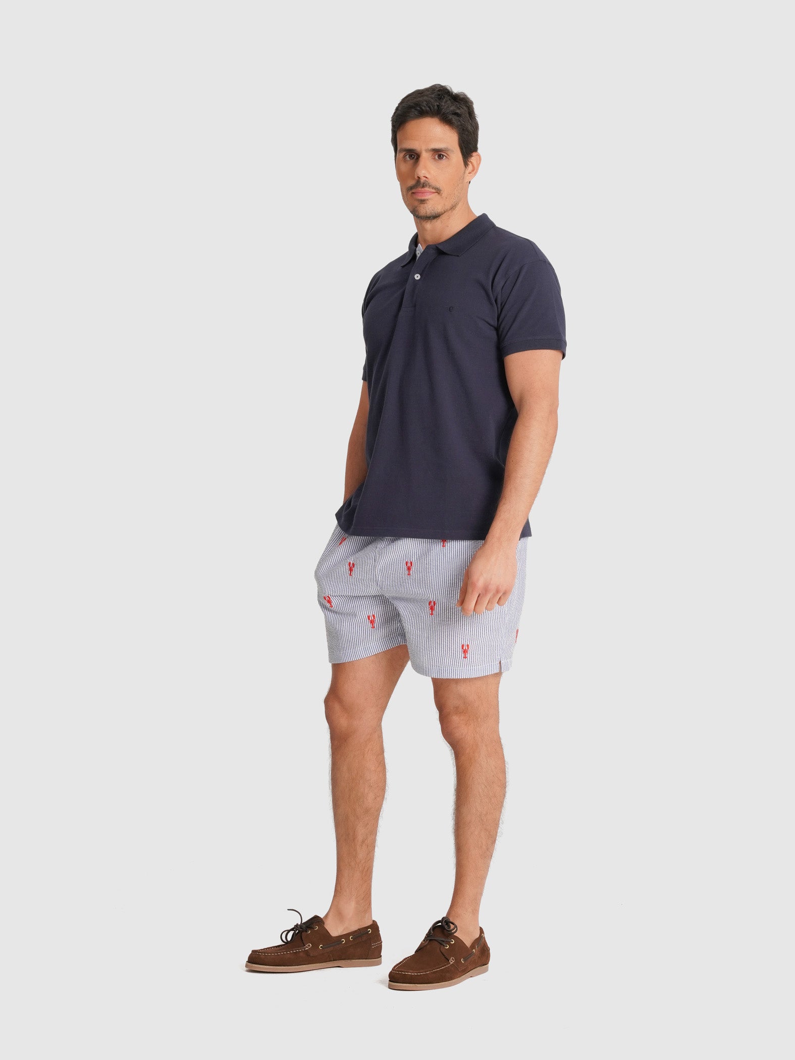 REGULAR FIT MR. BLUE SWIMMING SUIT BLUE