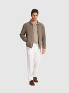 CHAQUETA VERDE CORTE REGULAR MARK BELLUCCI