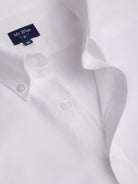 WHITE REGULAR FIT MR SHIRT. BLUE
