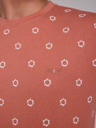 PINK COTTON T-SHIRT SHORT SLEEVE REGULAR FIT MR. BLUE