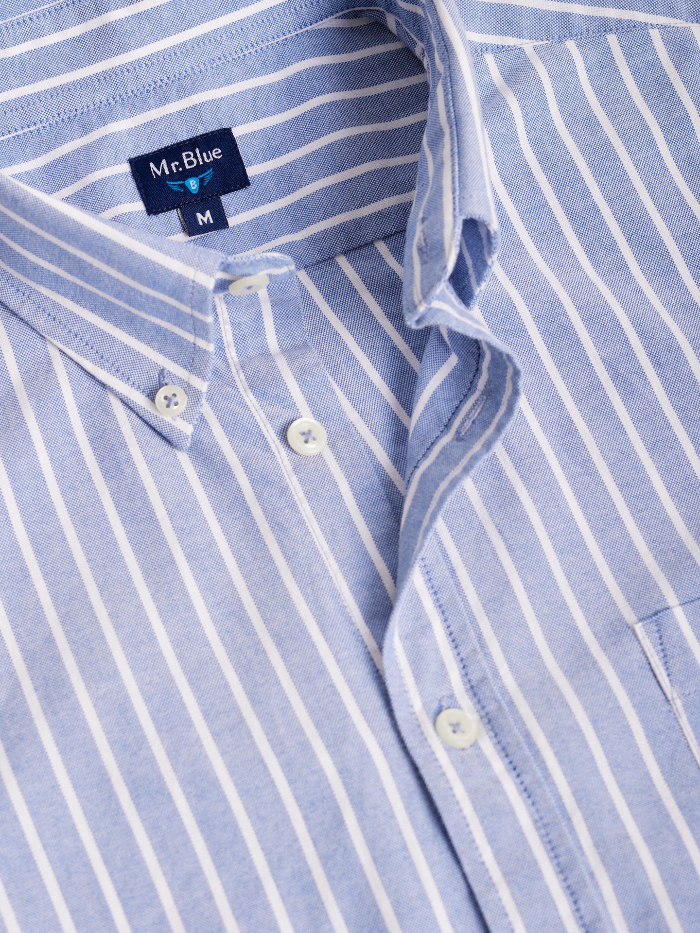CAMISA MR AZUL REGULAR FIT. AZUL