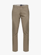 GREEN STRUCTURED TROUSERS REGULAR FIT MR. BLUE