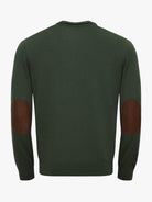 JERSEY FINO VERDE CON CODERAS MR REGULAR FIT. AZUL