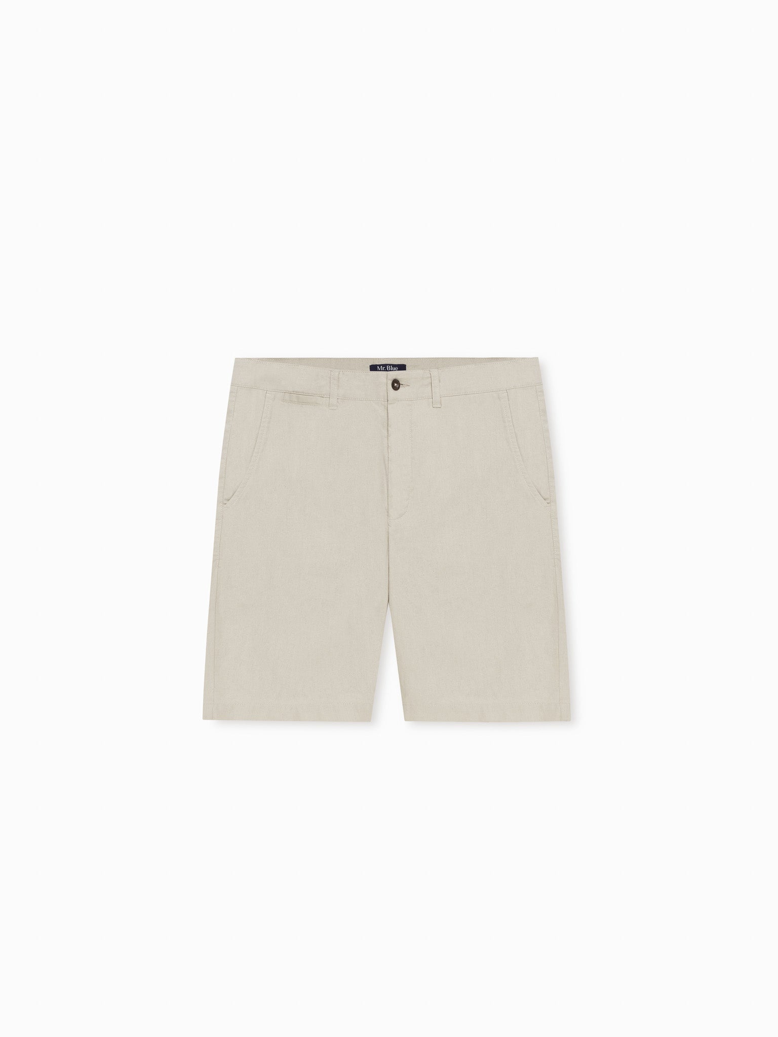BEIGE BERMUDA REGULAR FIT MR. BLUE