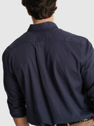 BLUE TWILL SHIRT LONG SLEEVE REGULAR FIT MR. BLUE