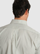 LONG SLEEVE GREEN SHIRT REGULAR FIT MR. BLUE