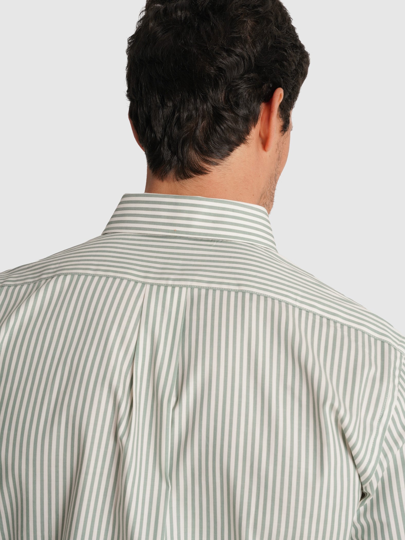 LONG SLEEVE GREEN SHIRT REGULAR FIT MR. BLUE