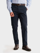 BLUE SLIM FIT TROUSERS MR. BLUE
