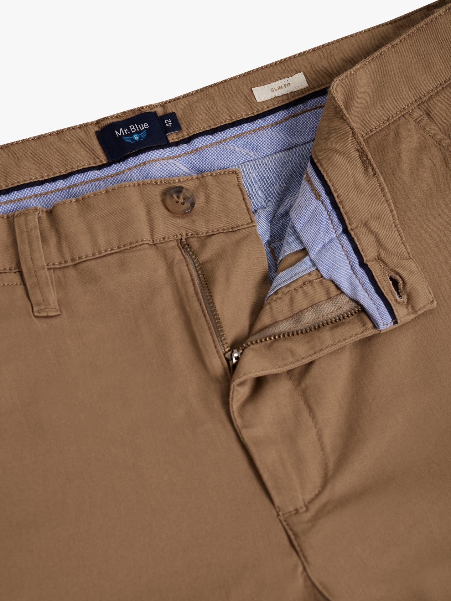 BROWN SLIM FIT MR. BLUE