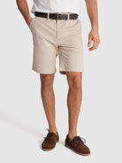 TWILL BEIGE BERMUDA REGULAR FIT MR. BLUE
