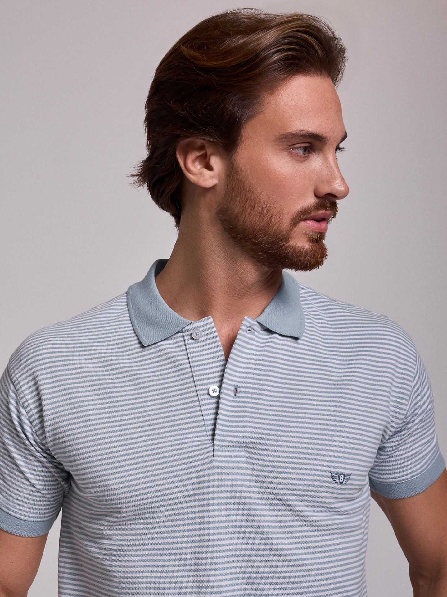 BLUE POLO SHORT SLEEVE REGULAR FIT MR. BLUE