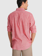 CAMISA MR ROJA MANGA LARGA REGULAR FIT. AZUL