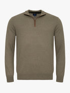 PULLOVER FINO VERDE MANGA COMPRIDA REGULAR FIT MR. BLUE