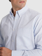 BLUE COTTON SHIRT LONG SLEEVE REGULAR FIT MR. BLUE