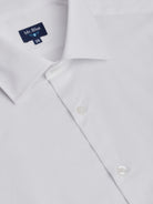 CAMISA ALGODÃO BRANCA MANGA COMPRIDA CLASSIC FIT MR. BLUE