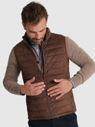 CHAQUETA MARRÓN REGULAR FIT MR. AZUL