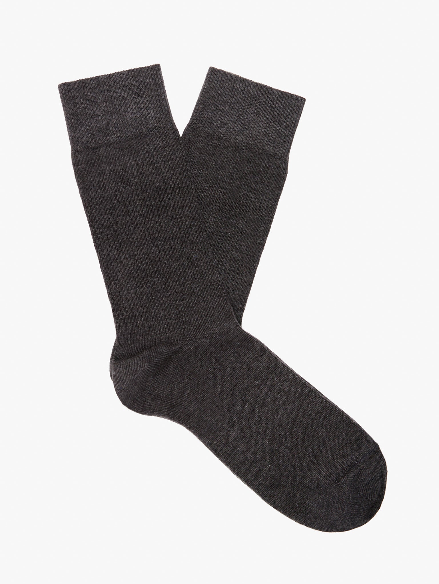 REGULAR FIT MR. GRAY WOOL SOCKS BLUE
