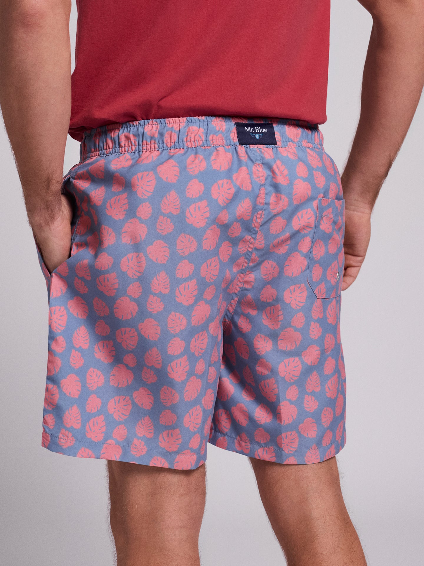 REGULAR FIT MR. BLUE SWIMMING SUIT BLUE