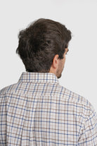 CAMISA FLANELA REGULAR FIT CASTANHA AO QUADRADO MR. BLUE