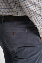 CALÇAS ALGODÃO CLASSIC FIT AZUIS LISAS MR. BLUE