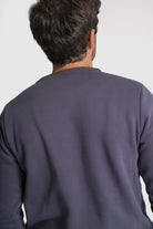 HOODIE ALGODÃO AZUL LISO MR. BLUE