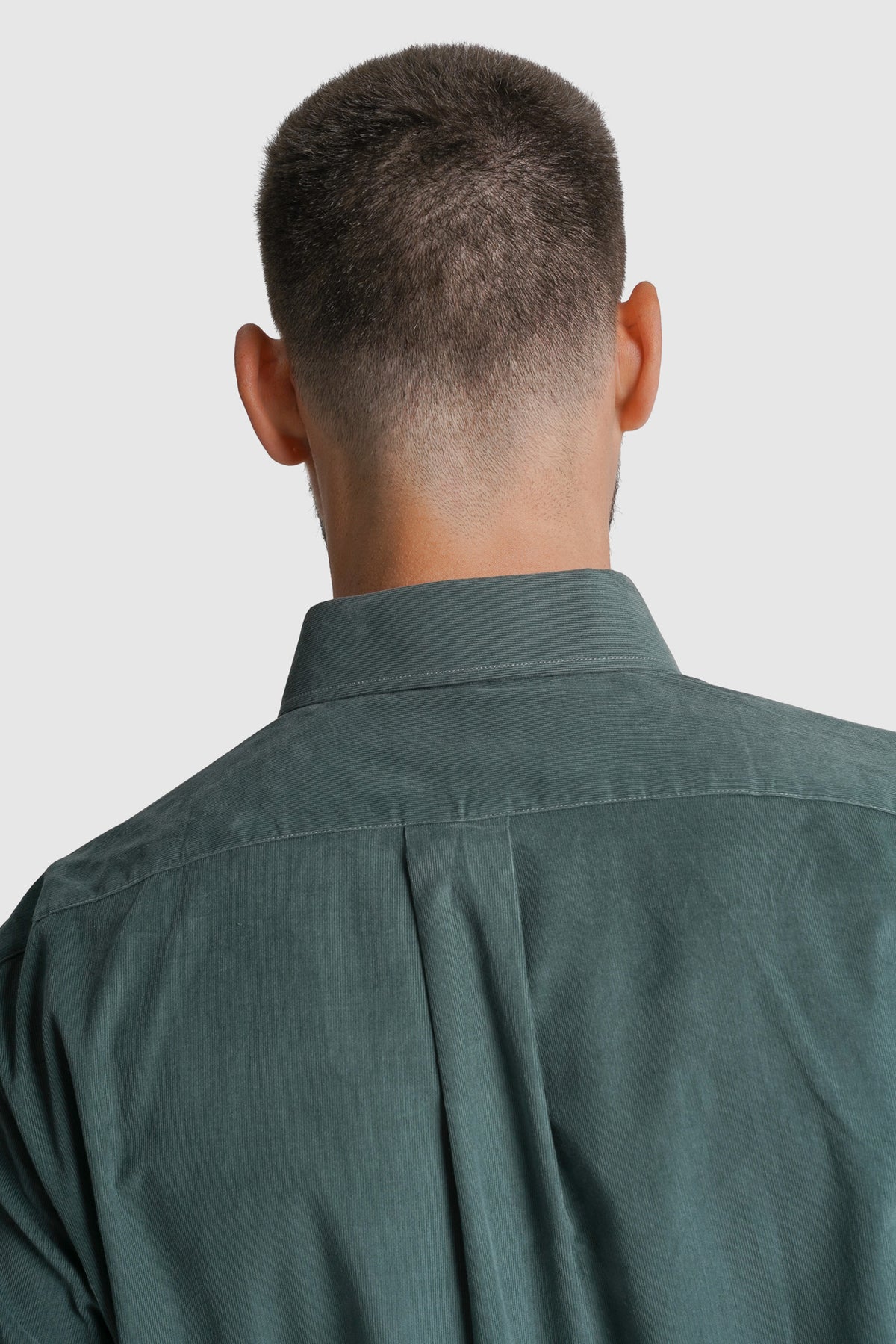CAMISA BOMBAZINE REGULAR FIT VERDE LISA MR. BLUE