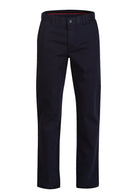 Pantalón chino regular fit algodón azul oscuro - Mr Blue