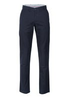 Pantalón chino regular fit algodón azul oscuro - Mr Blue
