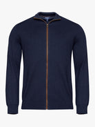Mr. Blue Thin Brown Cashmere Pullover