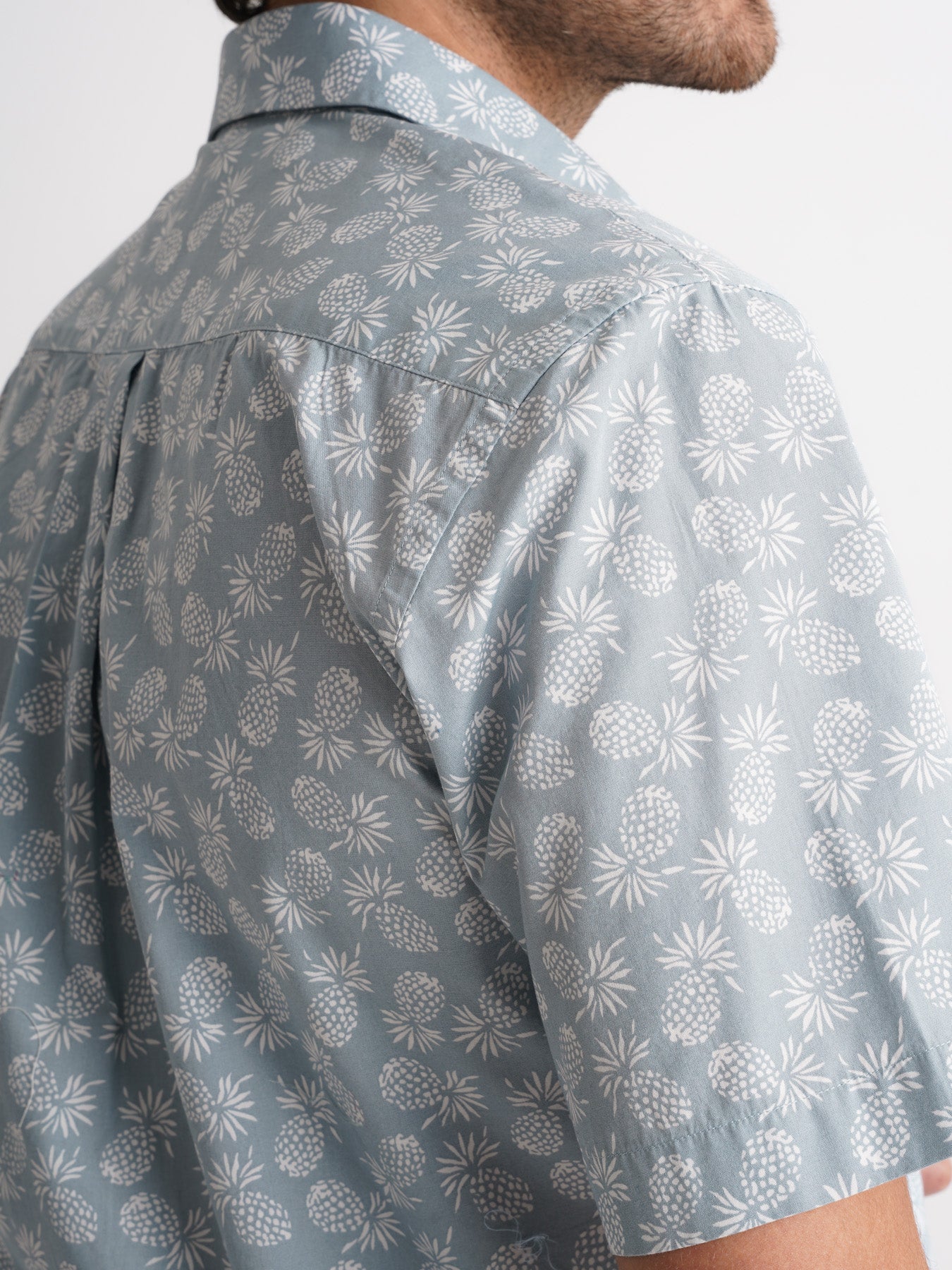Regular Fit Blue Poplin Shirt Mr. Blue