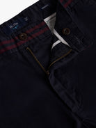 Calças Chinos Regular Fit Twill Azuis Mr. Blue