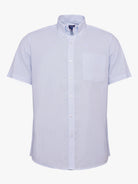 Camisa Regular Fit Lino Azul Mr. Blue
