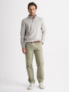 Pullover Caxemira Fino Cinzento Mr. Blue