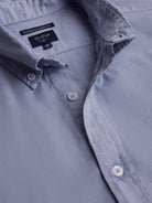 Camisa de sarga de corte estándar de Mr. Blue