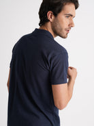 Polo de piqué de corte estándar de Mr. Blue